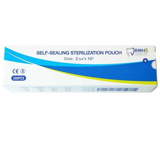 RMH3 Dental 2.75" x 10" Self-Sealing Sterilizatio