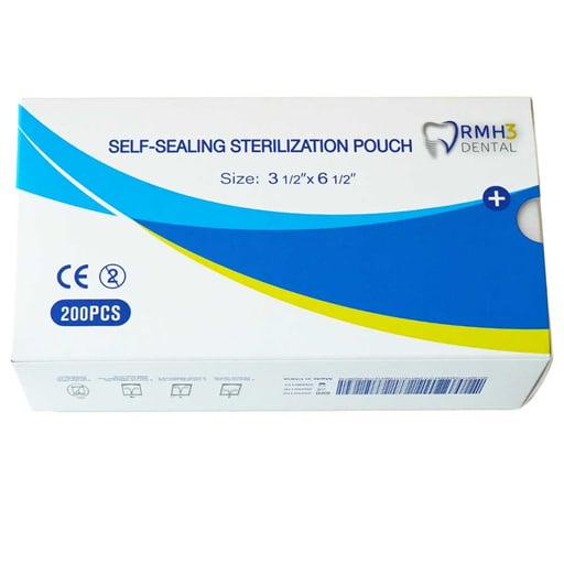RMH3 Dental 3.5" x 6.5" Self-Sealing Sterilizatio