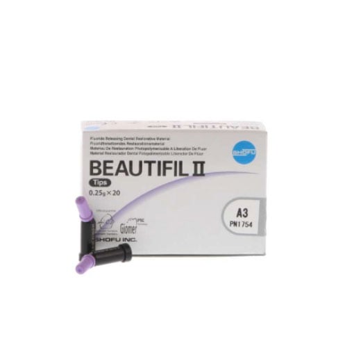 Beautifil II A3 Compules, 20 - 0.25 Gm. Compule T