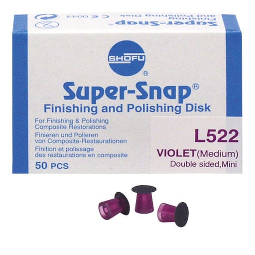 Super-Snap Finishing (Medium) Dark Violet disc, 5