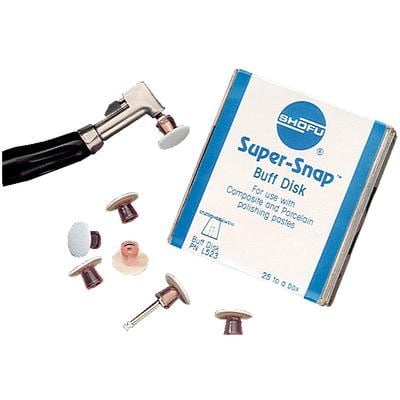 Super-Snap Buff regular Pop-On disc for Composite
