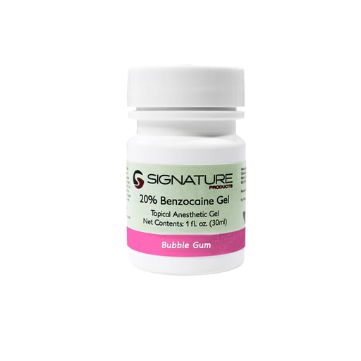 Signature Topical Anesthetic Gel, 20% Benzocaine,