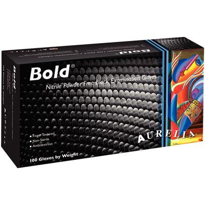 Aurelia Bold Nitrile Powder-Free Exam Gloves, Lar