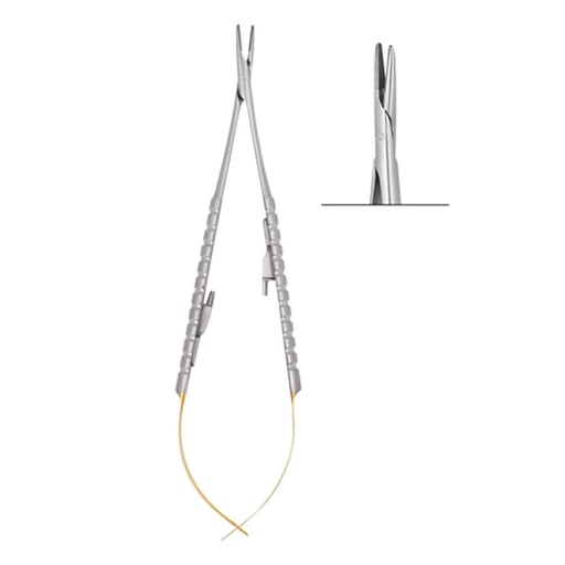 Air Series 7" Castroviejo Needle Holder with Lock