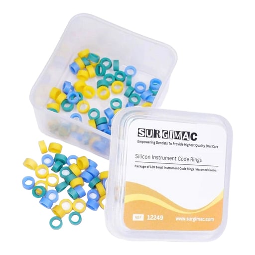 Eco Series Silicone Instrument Code Rings, Assort