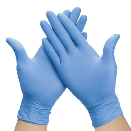 MacSoft Nitrile Powder Free Exam Gloves, X-Large,