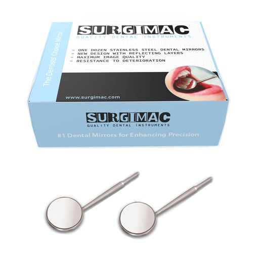 SurgiMac #5 Front-Surface Mirror Head, Cone Socke
