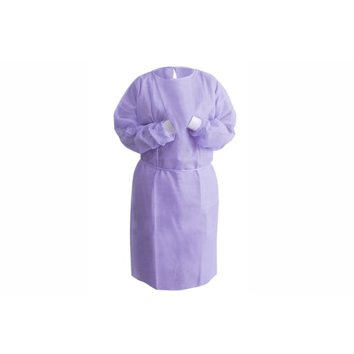 Top Quality Manufacturing Tie Back Isolation Gown