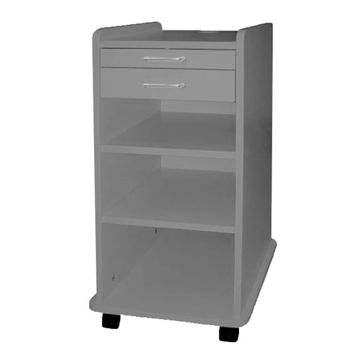 TPC Utility Mobile Cabinet -Grey. Dimensions: 14.