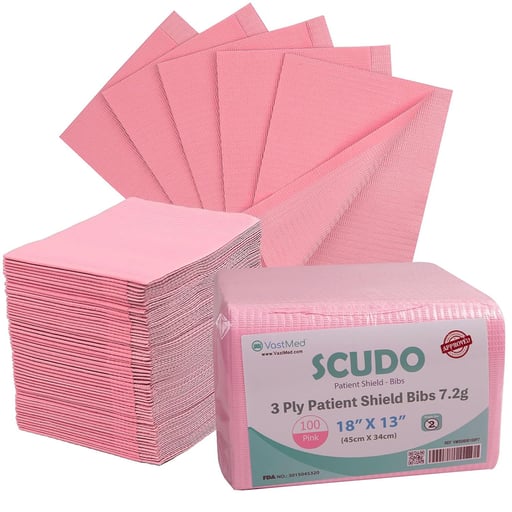 VastMed Scudo 13" x 18" 7.2g Disposable Waterproo