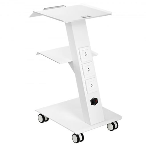 Vevor Iron Rolling Lab Cart, 3-Tier with Built-in