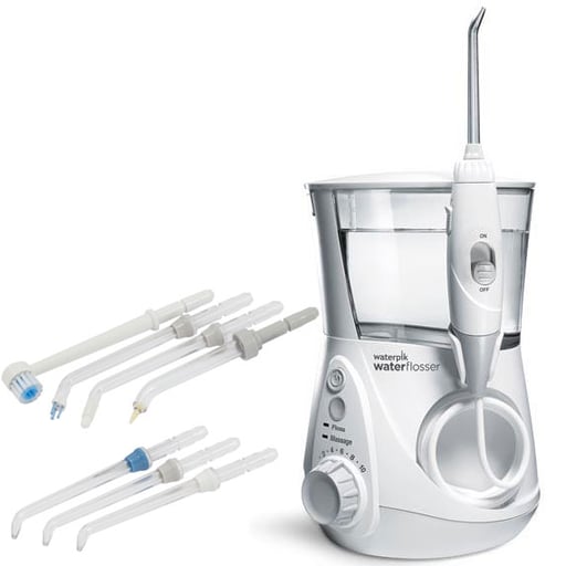 Waterpik Aquarius Water Flosser with 7 Interchang