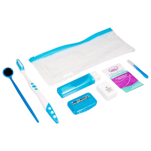 Plak Smacker Orthodontic Care Kit, Assorted Color