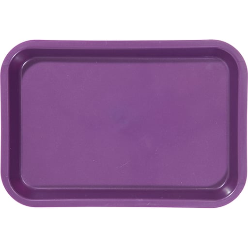 Zirc 9-3/8" x 6-3/8" x 7/8" Plum Purple Mini Setu