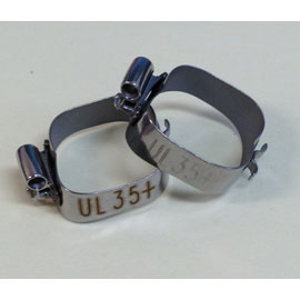 TOL 1st molar bands - 0.022" Non-Convertible, Upp