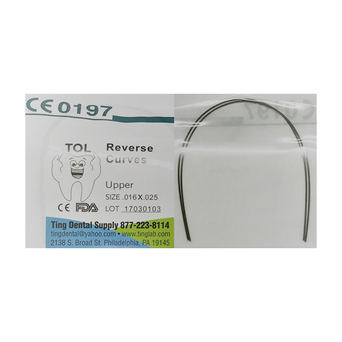 TOL NiTi Reverse Curve Archwire - 0.018 Oval Form
