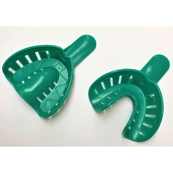 TOL #2 Large Lower Arch Green Perforated Plastic 