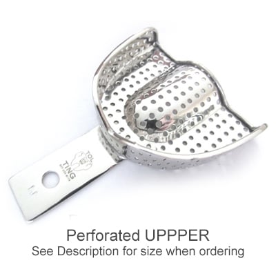 TOL Small, Upper arch, Perforated stainless steel