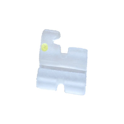 TOL 3B Translucent Ceramic ROTH Bracket 0.022, Hooks on 3, package of 20 brackets. 3B Ceramic twin