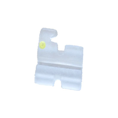 TOL 3B Translucent Ceramic ROTH Bracket 0.022, Hooks on 3,4,5, Package of 20 brackets. 3B Ceramic