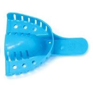 3D Dental #3 Medium Upper Full-Arch Disposable Impression Trays 12/Pk. Perforated Trays made
