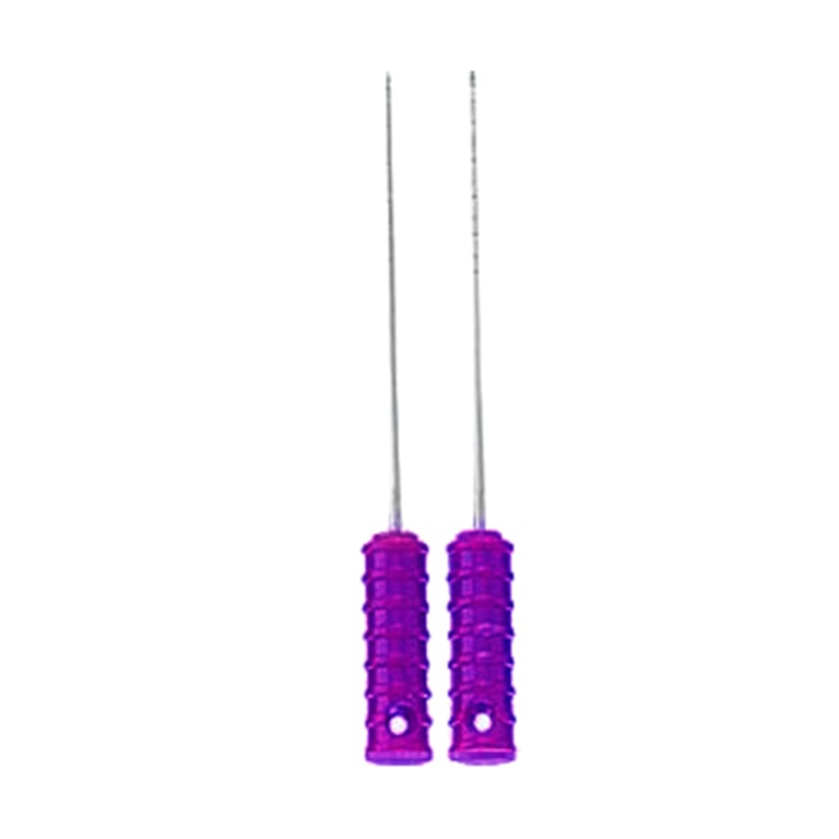 3D Endo #0 Barbed Broaches, XXXX-Fine, Purple, 10/Pk. Non-Sterile, extra sharp and very flexible