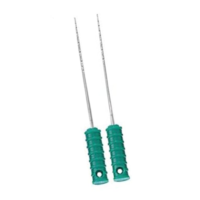 3D Endo #5 Barbed Broaches, Medium, Green, 10/Pk. Non-Sterile, extra sharp and very flexible