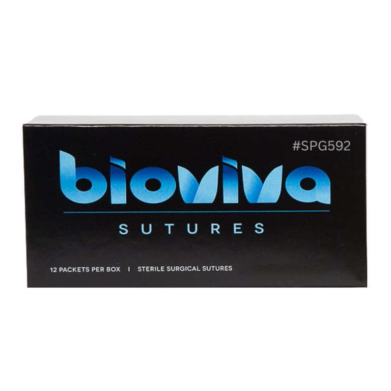 Bioviva 3/0 18" Plain Gut Suture, C-6, 12/Pk. Delivering reliable quality with super fine AISI 300