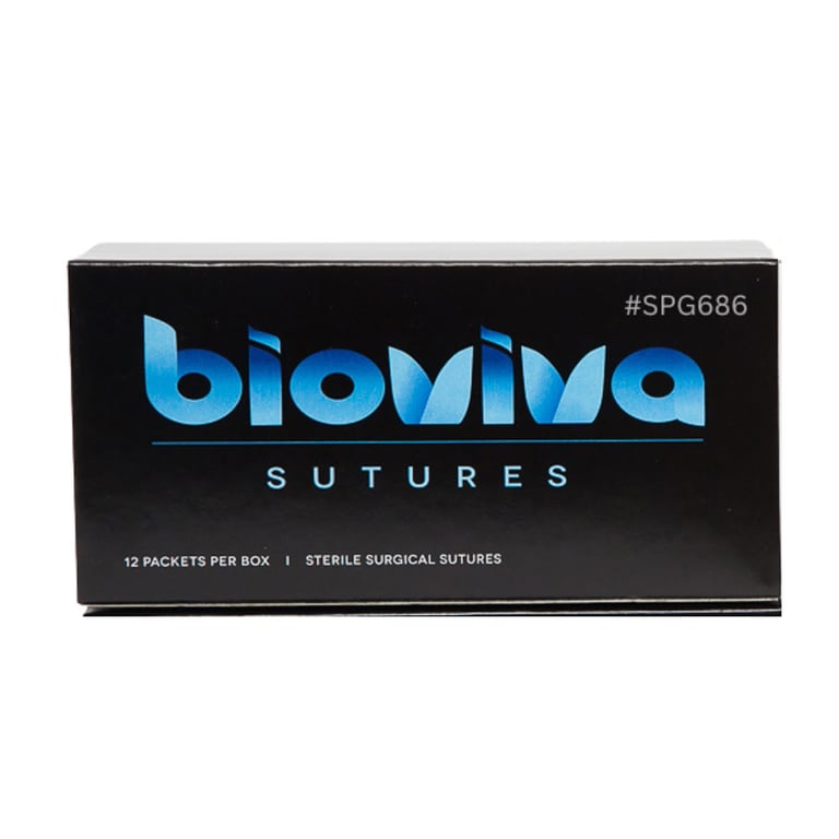 Bioviva 5/0 18" Plain Gut Suture, C-3, 12/Pk. Delivering reliable quality with super fine AISI 300