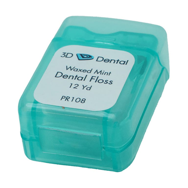 Dream Waxed Dental Floss, Mint, 12 yd/Dispenser, 144/Pk. Manufactured to ensure only the safest