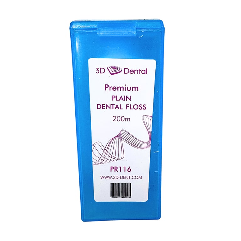 Dream Premium Plain Dental Floss, 200 yd/Refill, 1/Pk. Manufactured to ensure only the safest