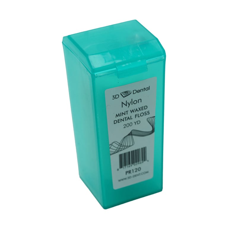 Dream Waxed Dental Floss, Mint, 200 yd/Refill, 1/Pk. Manufactured to ensure only the safest
