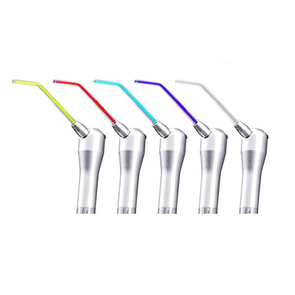 Essentials Plastic Core Rainbow Tips, Disposable Air-Water Syringe Tips. Fit with most syringes