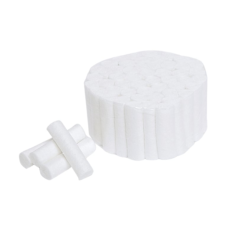 Essentials Cotton Rolls, #2, Medium, 2000/Pk. Non-sterile rolls feature a soft and pliable