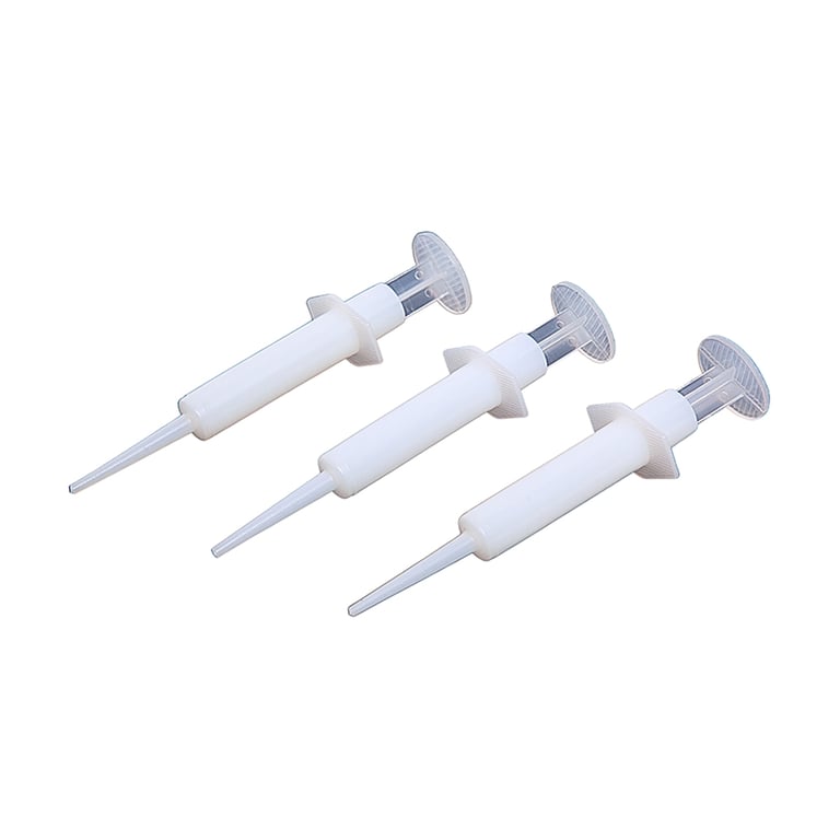 Essentials Disposable Impression Syringes, 50/Pk. Pre-assembled for quick and easy use