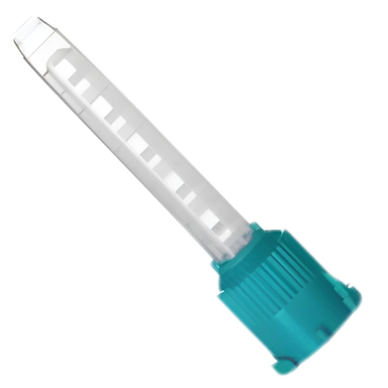 Essentials Mixpac T-Style Mixing Tips, 6.5 mm, Teal, 48/Pk. Designed to automatically and evenly