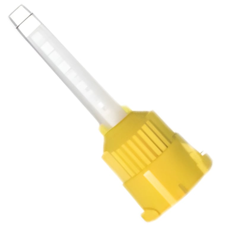 Essentials Mixpac T-Style Mixing Tips, 4.2 mm, Yellow, 48/Pk. Designed to automatically and evenly
