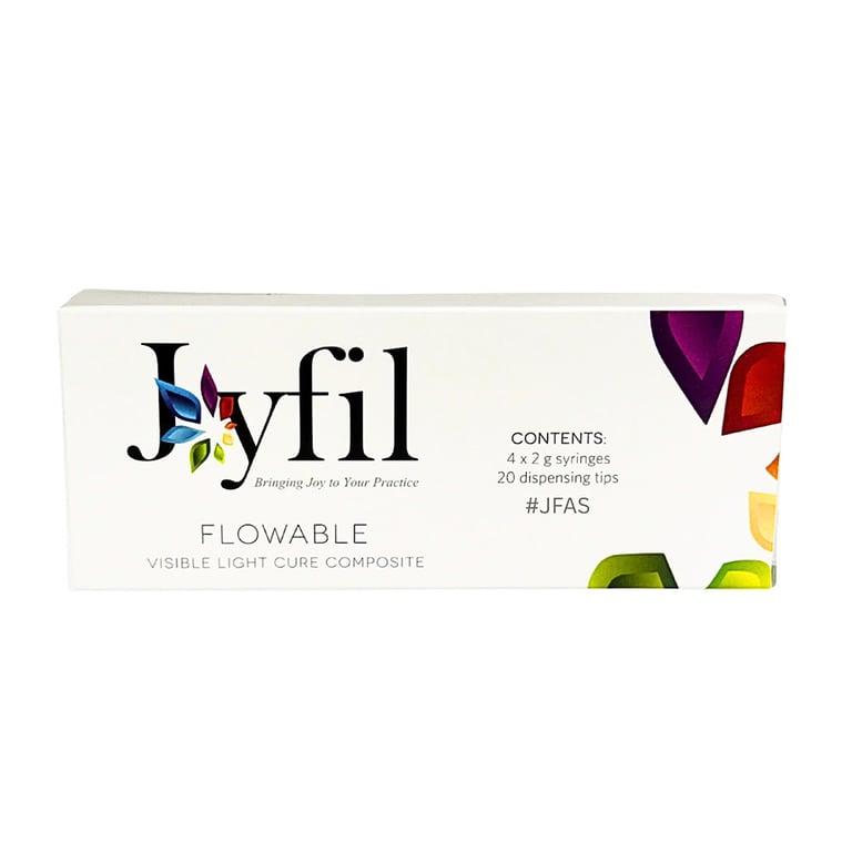 Joy Joyfil Flowable Assorted Composite Refill,A2,A3,A3.5,B2, 2gm 4/Pk. A high compressive