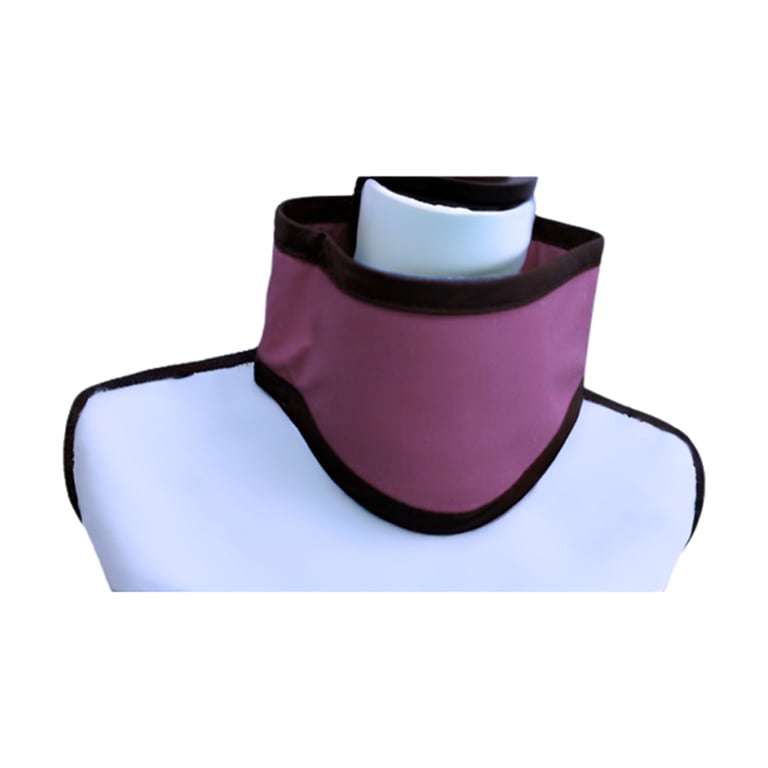 Visionary Thyroid Collar Lead, Mauve, 1/Pk. Provides protection for your patient with 0.3