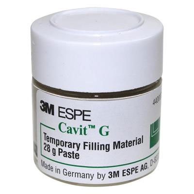 Cavit-G Export Package - Single Jar, Gray (Soft) Temporary Filling Material, Self-Cure, 28 Gm. Jar