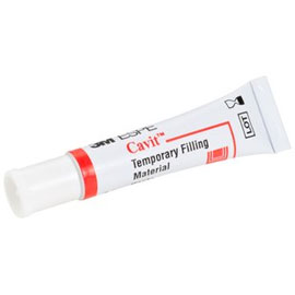 Cavit Tubes 7 Gm 10/Pk Original Pink (Hard) Temporary Filling Material, Self-Cure