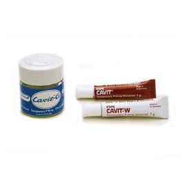 Cavit 20 Tubes, Original Pink (Hard) Temporary Filling Material, Self ...