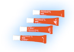 Cavit 4 Tubes, Original Pink (Hard) Temporary Filling Material, Self ...