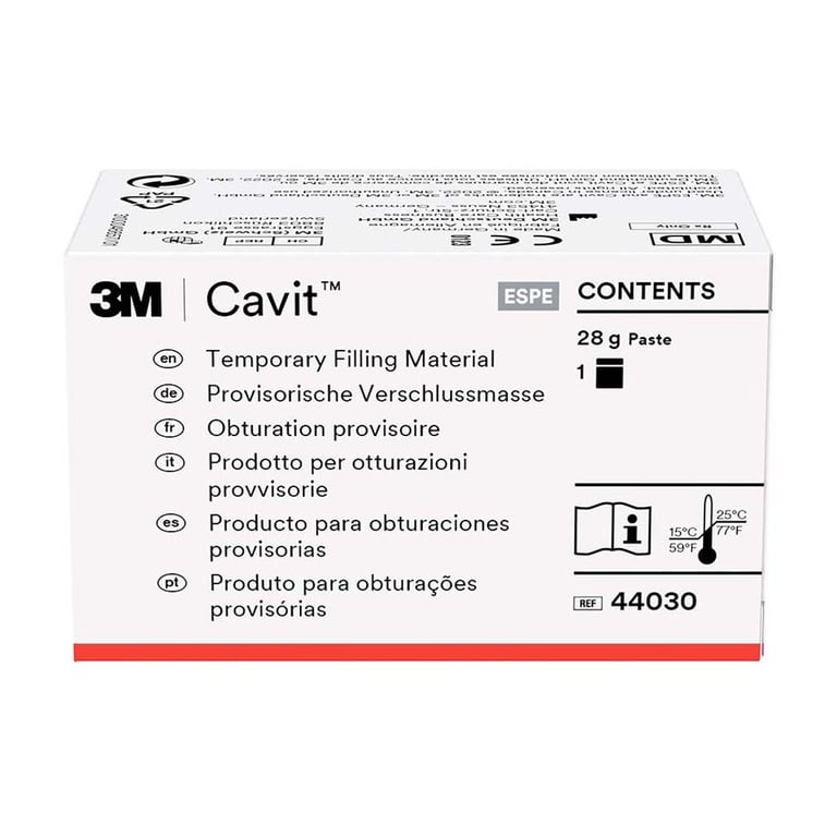Cavit Single Jar, Original Pink (Hard) Temporary Filling
