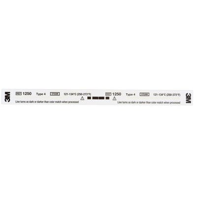 Comply Indicator Strips for Steam 240/Bx. Distinct white to dark brown/black color changes