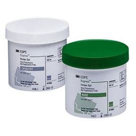 Express VPS Bite Registration Putty, Fast Set. 1 Jar Base and 1 Jar Catalyst - 305 mL each