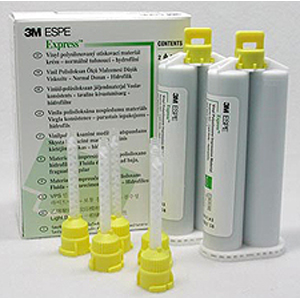 Express LB RS Impression Material EXPORT PACKAGE - (100ml). Light Body, Regular Set (Green)