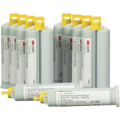 Express LB RS Bulk Impression Material. Light Body, Regular Set (Green) Bulk Package: 10 - 50 mL