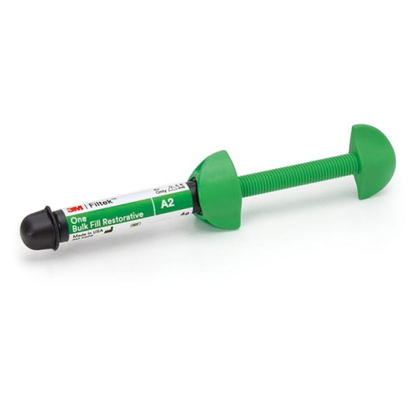 Filtek One Bulk Fill Posterior Restorative, 4 gm Syringe Refill - A3. Fast and easy one-step