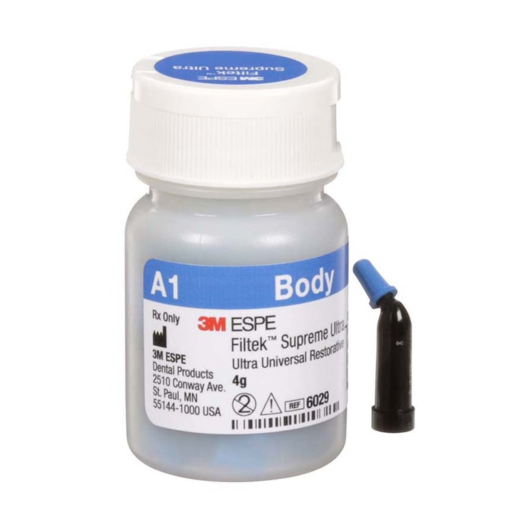 Filtek Supreme Ultra Capsules A1 Body 20/Bx. Universal Restorative, "True" Nanotechnology